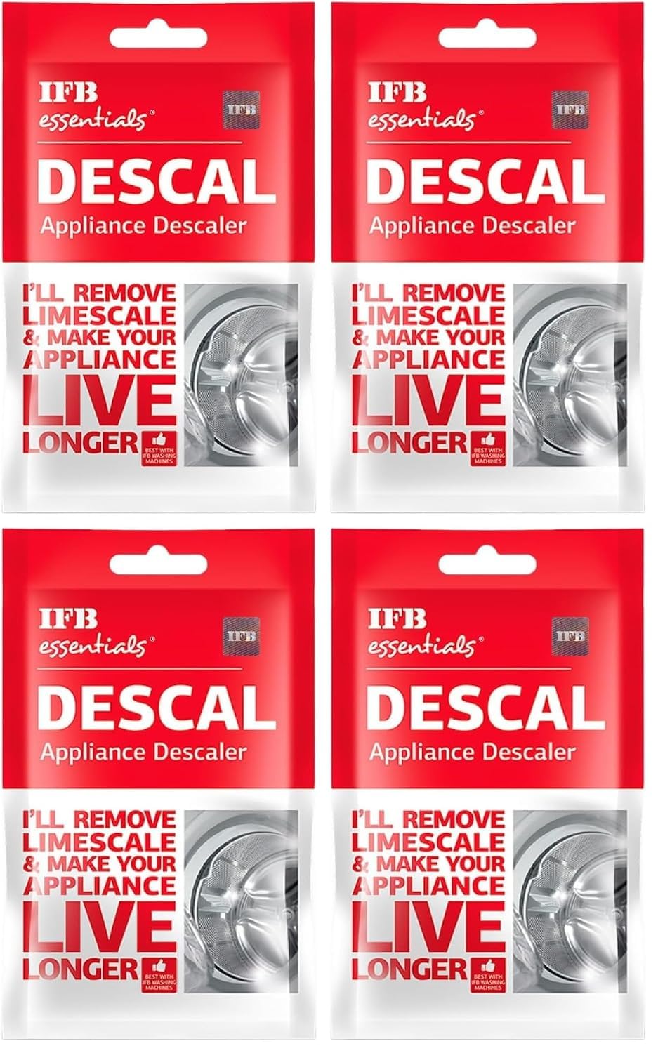 IFB Essentials Washing Machine Cleaner Descaling Powder For All Ifb Front & Top Load Washing Machine, Washing Machine Dr