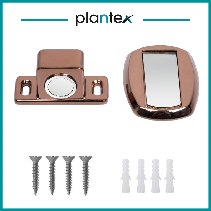 Plantex Door Stopper Magnetic/Door Holder Stopper/Floor Door Stoppers/Stops for Home/Hotel/Office (184 Rose Gold)-4