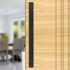 Plantex Heavy Duty Door Handle/Door & Home Decor/14-inches Main Door Handle/Door Pull Push Handle/3 Years Warranty Pack of 1 (236-Black Finish)-3