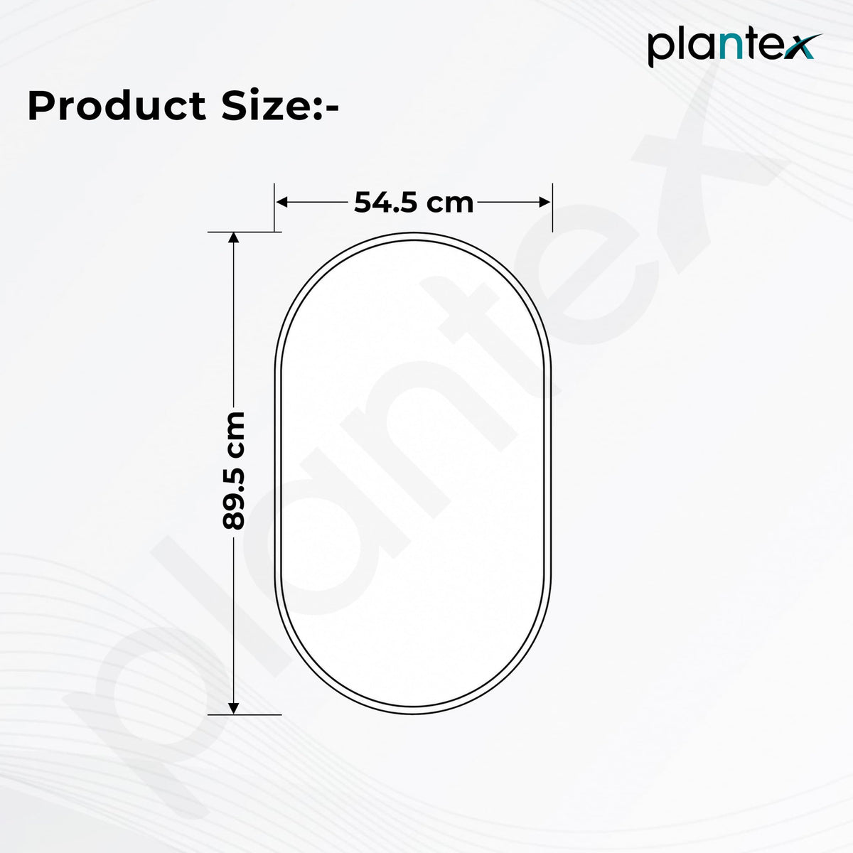 Plantex Aluminium Frame Mirror for Bathroom/Wall Mount Capsule Mirror for Bedroom/Dressing Room/Living Room/Entryway - (Rose Gold, 22x36 Inch)-2