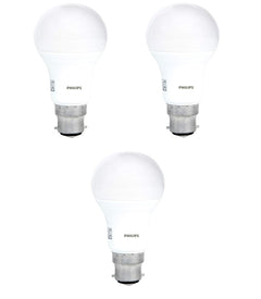 Philips 12W b22d LED Bulb, Pack of 3, (Stellar Bright)