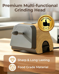 Wise Electric Coconut Scraper Machine with Vortex Blade, Dual Mode Switch, Anti-Skid Base, High Torque Motor for Fast Coconut Grating, Ideal for Kitchen, Home & Commercial Use
