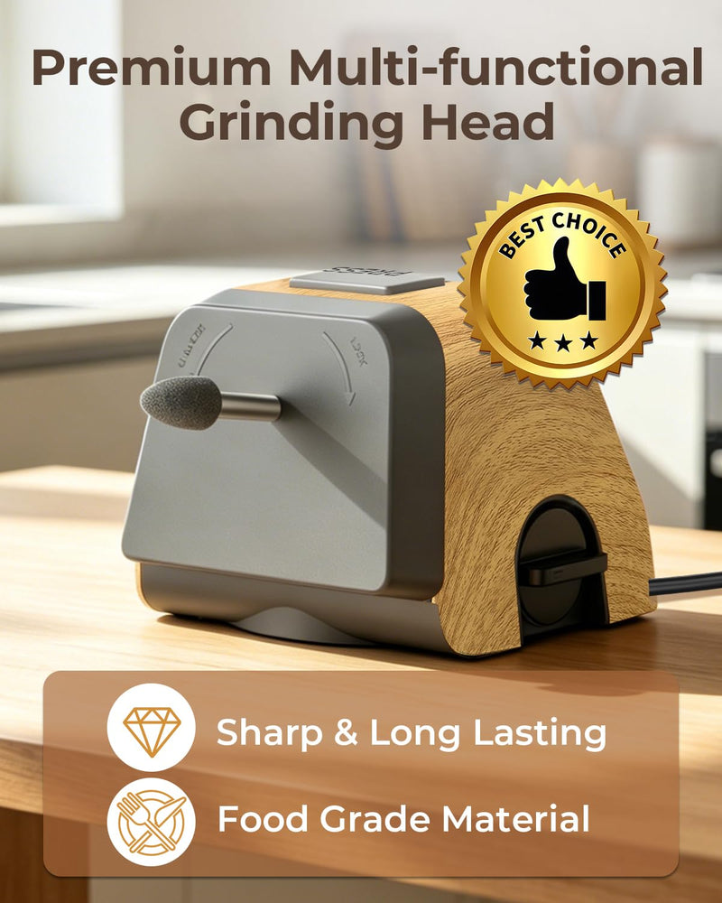Wise Electric Coconut Scraper Machine with Vortex Blade, Dual Mode Switch, Anti-Skid Base, High Torque Motor for Fast Coconut Grating, Ideal for Kitchen, Home & Commercial Use