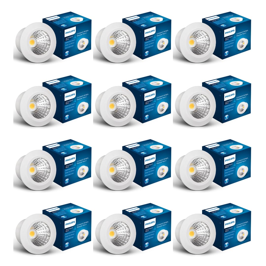 Philips LED COB Spotlight (Pack of 12)