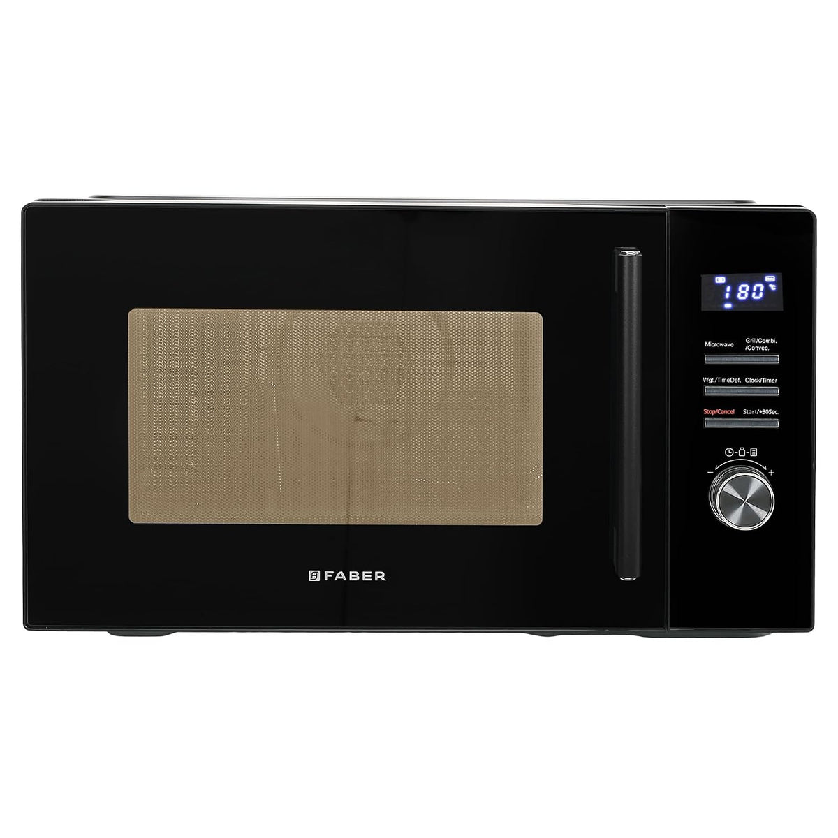 Faber FMW Instacook 30C Standalone 29L Microwave Oven |900W|10 Auto Cook Menu|Digital Panel|Reheat & Defrost|Glass Turnt