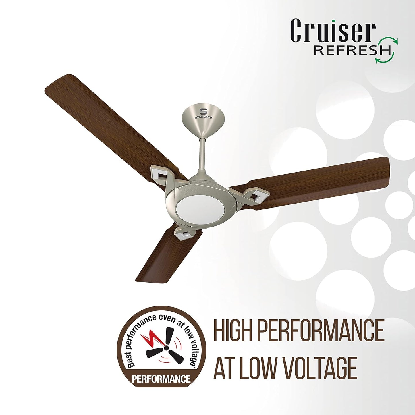 Standard Cruiser Refresh 1200mm Ceiling Fan (American Wenge)