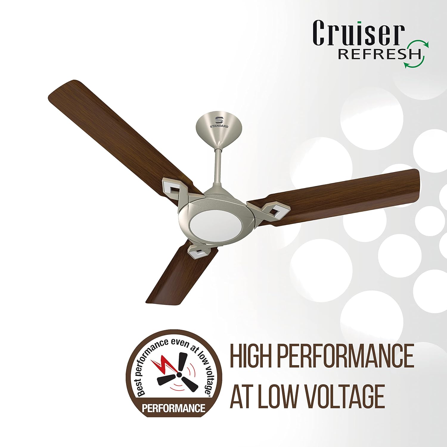 Standard Cruiser Refresh 1200mm Ceiling Fan (American Wenge)