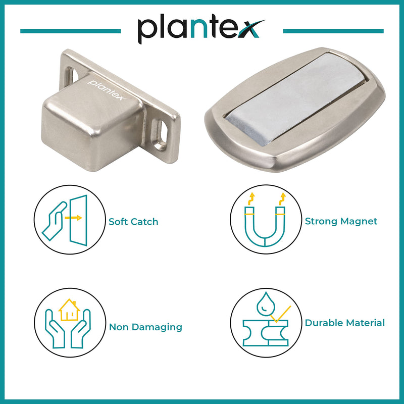 Plantex Door Stopper Magnetic/Door Holder Stopper/Floor Door Stoppers/Stops for Home/Hotel/Office (184 Satin)-2
