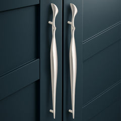 Plantex Cabinet Handle/Kitchen Cabinet Door Handle/Wardrobe/288 mm Cupboard Handle/Door Pull-Push Handle for Home/Office - Pack of 2 (Satin) (Model APS-DTC-9136)-1