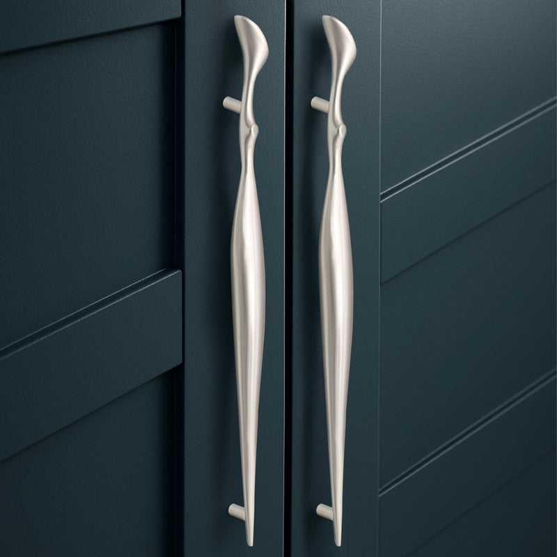 Plantex Cabinet Handle/Kitchen Cabinet Door Handle/Wardrobe/288 mm Cupboard Handle/Door Pull-Push Handle for Home/Office - Pack of 2 (Satin) (Model APS-DTC-9136)-1
