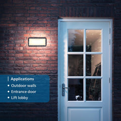 Philips 10W Shine IP65 Outdoor Wall Light