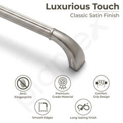 Plantex Cabinet Handle/160mm Handle for Drawer/Wardrobe/Kitchen Handle/Pull-Push Handle for Home/Office - Pack of 1 (Satin) (Model APS-PH-105)-3
