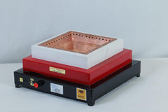 PEPL Mild Steel Bio flame Smokeless Havan Kund 12" Diagonal, Multicolour, Eco Friendly Pollution Free - Medium 12 Inch