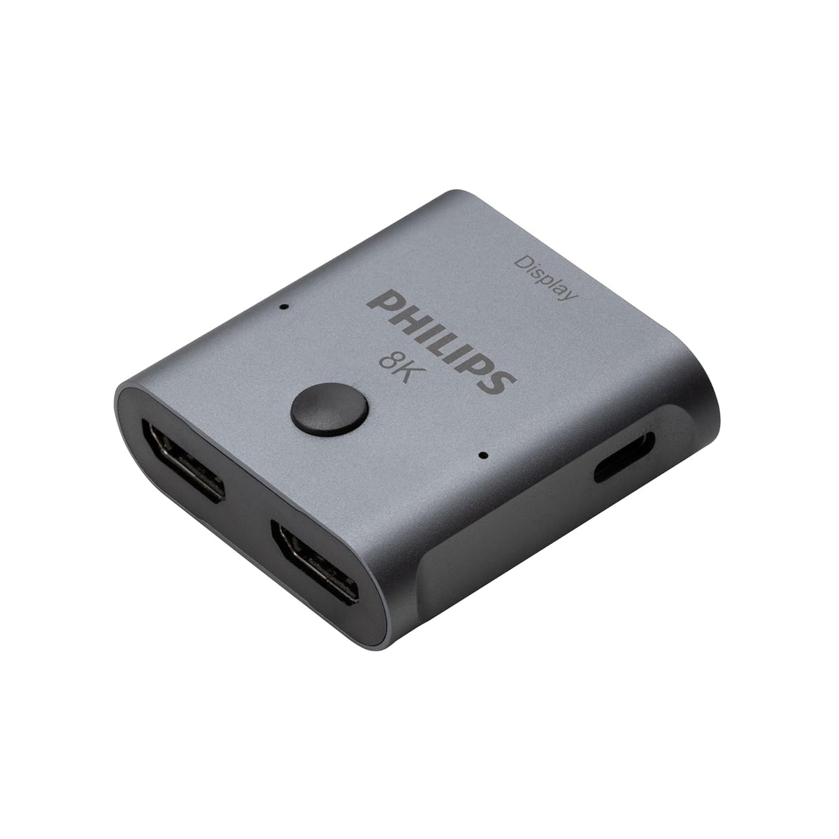 Philips 2 Device HDMI 2.1 Switch Splitter [8K@60Hz 4K@120Hz] Dolby Atmos, HD Dolby 7.1 Surround Sound (SWV9173GR/37)
