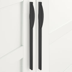 Plantex Cabinet Handle/Kitchen Cabinet Door Handle/Wardrobe/600 mm Cupboard Handle/Door Pull-Push Handle for Home/Office - Pack of 2 (Black) (Model APS-DTC-5590)-1