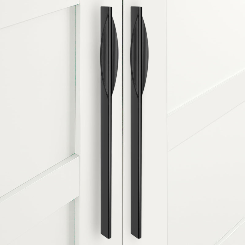 Plantex Cabinet Handle/Kitchen Cabinet Door Handle/Wardrobe/600 mm Cupboard Handle/Door Pull-Push Handle for Home/Office - Pack of 2 (Black) (Model APS-DTC-5590)-1