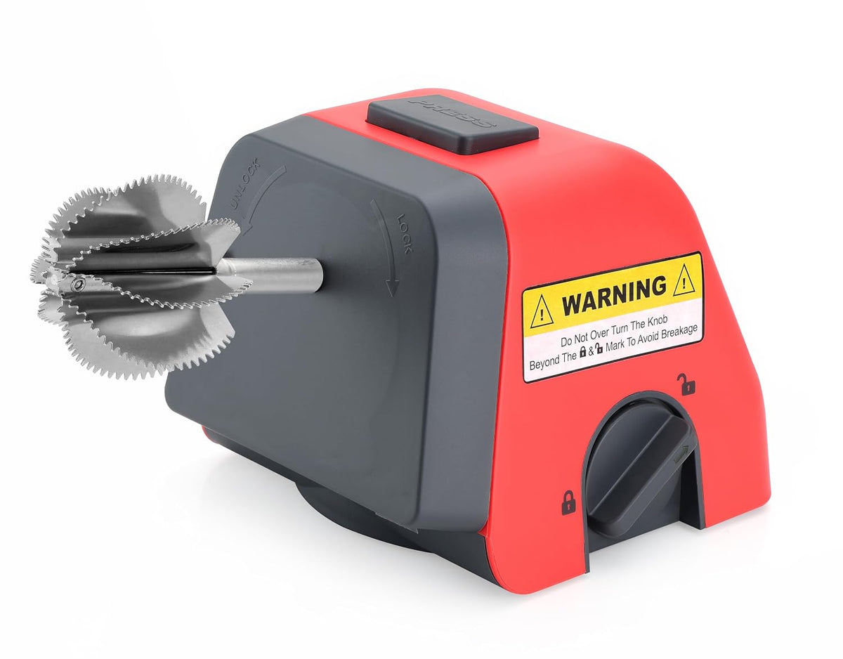 Sowbaghya Coco 2-in-1 Electric Coconut Scraper & Knife Sharpener | Powerful Motor | Fresh Coconut Grating at Home | Compact & Easy to Clean | 1 Year Warranty