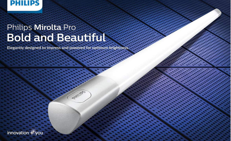 Philips Mirolta Pro r16 36 Watts LED Batten - High Power High Performance Tube Light - Cool Day Light