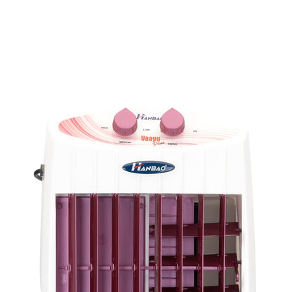 HANBAO High-Speed TOWER FAN with TOP safety motor, 3 Speed - 4 Way Air Deflection, High Air delivery @ 2250 m3/hr, Aluminium motor, VAAYU Plus 18 months Warranty