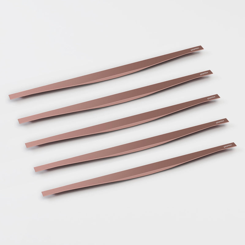 Plantex Profile Handle for Kitchen Cabinet/28 Inch Aluminium Drawer Profile Handle/Wardrobe Pull Handle for Home/Office/Hotel - Pack of 5 (Rose Gold) (Model APS-PF-1001)-1