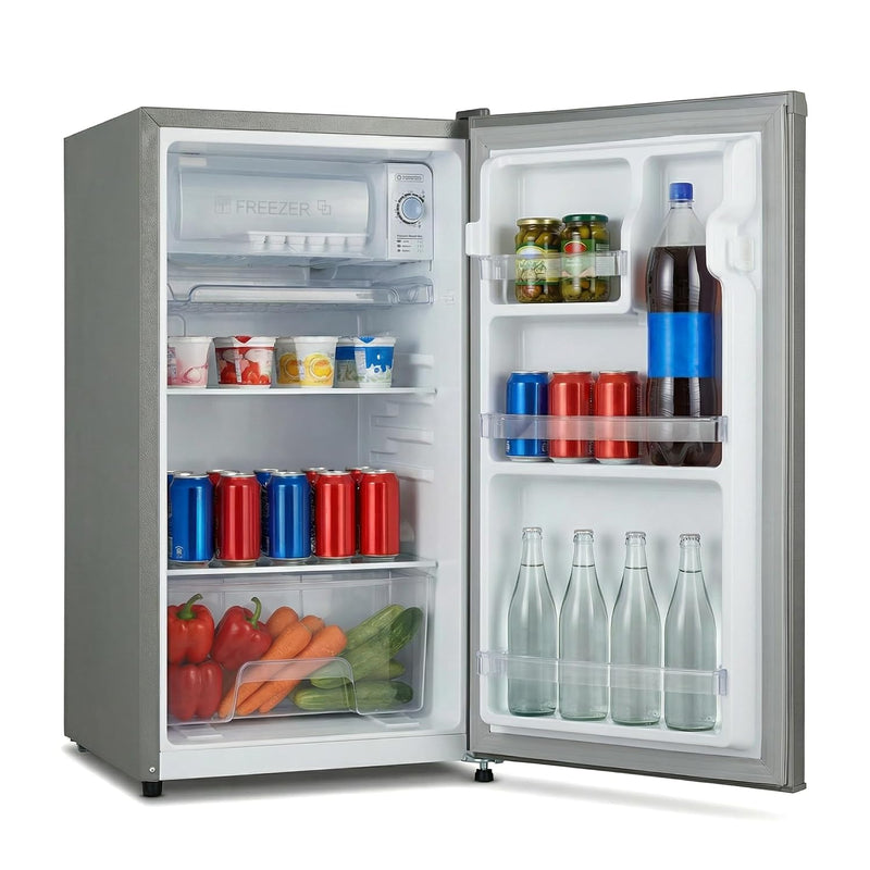 Midea 100 L 1 Star Direct Cool Single Door Mini Ref (MDRD100D1HLSS)