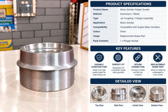 Polyjar Socket (Metal Jar Coupling Assembly) | Compatible with Sujata Mixer Grinder