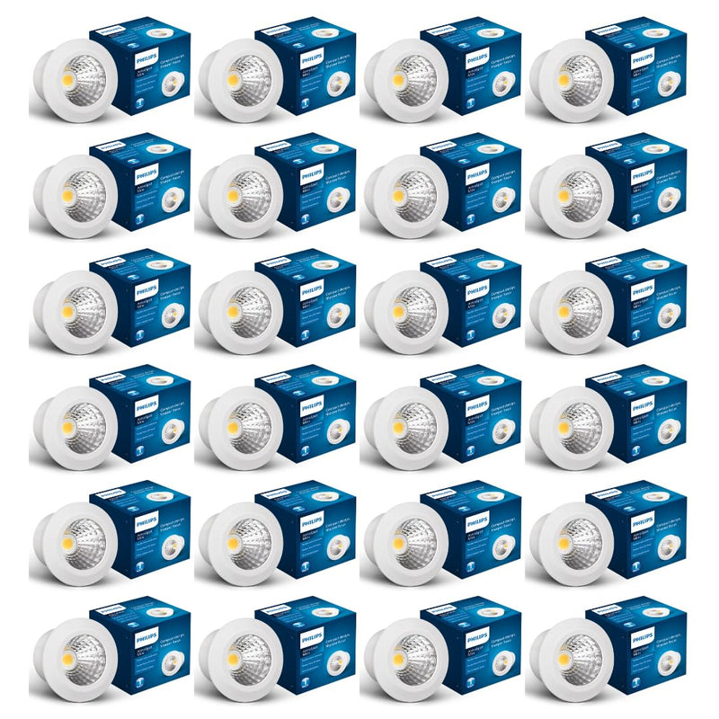 Philips 1 Watt LED B22 COB Spotlight (Pack of 24)