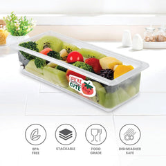 Cryo Fridge Storage Boxes Set of 6 Fridge Organizer Container (Milton)