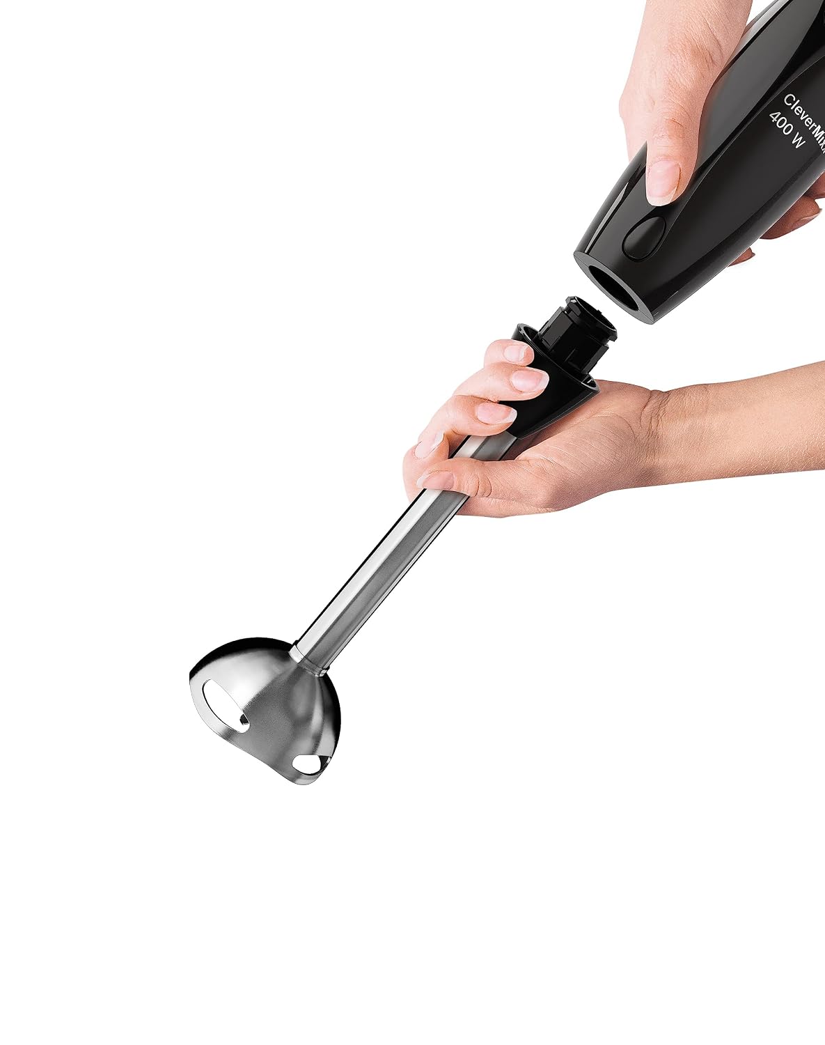 Bosch 400 Watts Steel Leg Hand Blender With Beaker, Chopper And Whisker (Black) Ms1Bg1151I