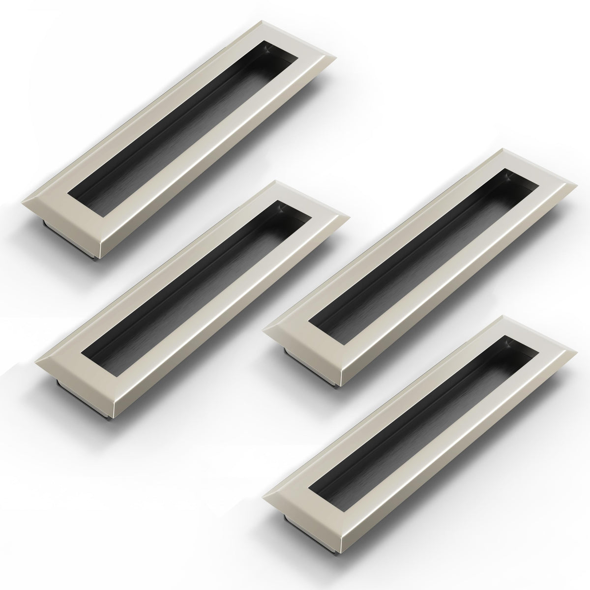 Plantex Sliding Door Handle/Concealed Handle for Sliding Door/160mm Concealed Handle for Wardrobe/Kitchen Cabinet - Pack of 4 (Satin) (Model APS-DTC-3900)-1