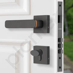 Plantex Triple Security Door Lock for Home/Main Door Lock Set with 3 Years of Warranty/Mortise Lock for Door with Brass Lock Body & Cylinder (7125, Grey & Choco)-6