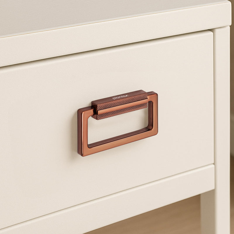 Plantex Rajwadi Drawer Kadi/Drawer Handle/Kadi for Drawers/Pull-Push Kadi for Home/Office Cabinet - Pack of 1 (Rose Gold)-2