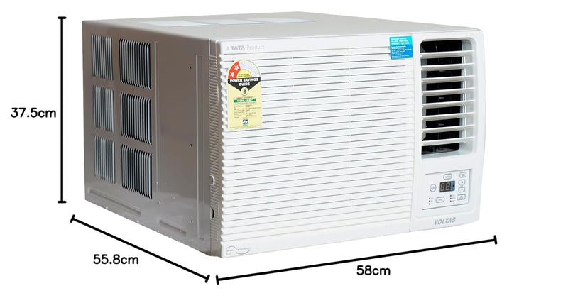 Voltas Fixed Speed Window AC, 1 Ton, 2 Star-122 Vectra Platina