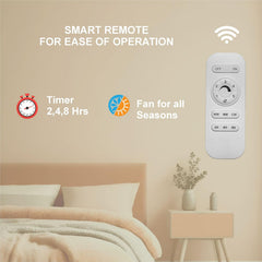 Sujata Serene Air BLDC 1200 mm Ceiling Fan with RF Remote | 5 Star (White)-5