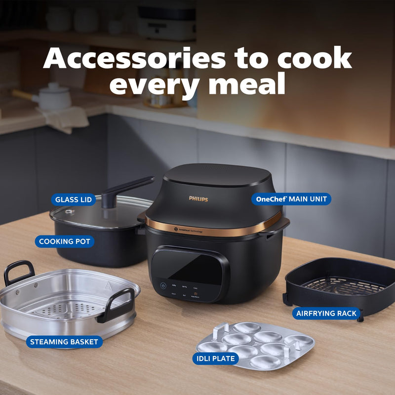 Philips Smartchoice OneChef 6L Smart All in One Device, 100% Food Safe