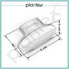 Plantex Knobs for Drawer/Small Drawer Knobs/Knobs for Cabinets/Pull-Push Knobs for Kitchen/Bedroom Drawer - Pack of 10 (Oval, Chrome)-3
