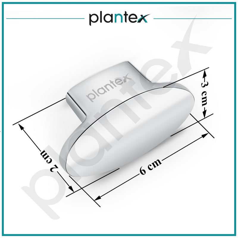Plantex Knobs for Drawer/Cabinets Knobs/Pull-Push Knobs for Kitchen/Bedroom/Drawer - Pack of 4 (Oval, Chrome)-3