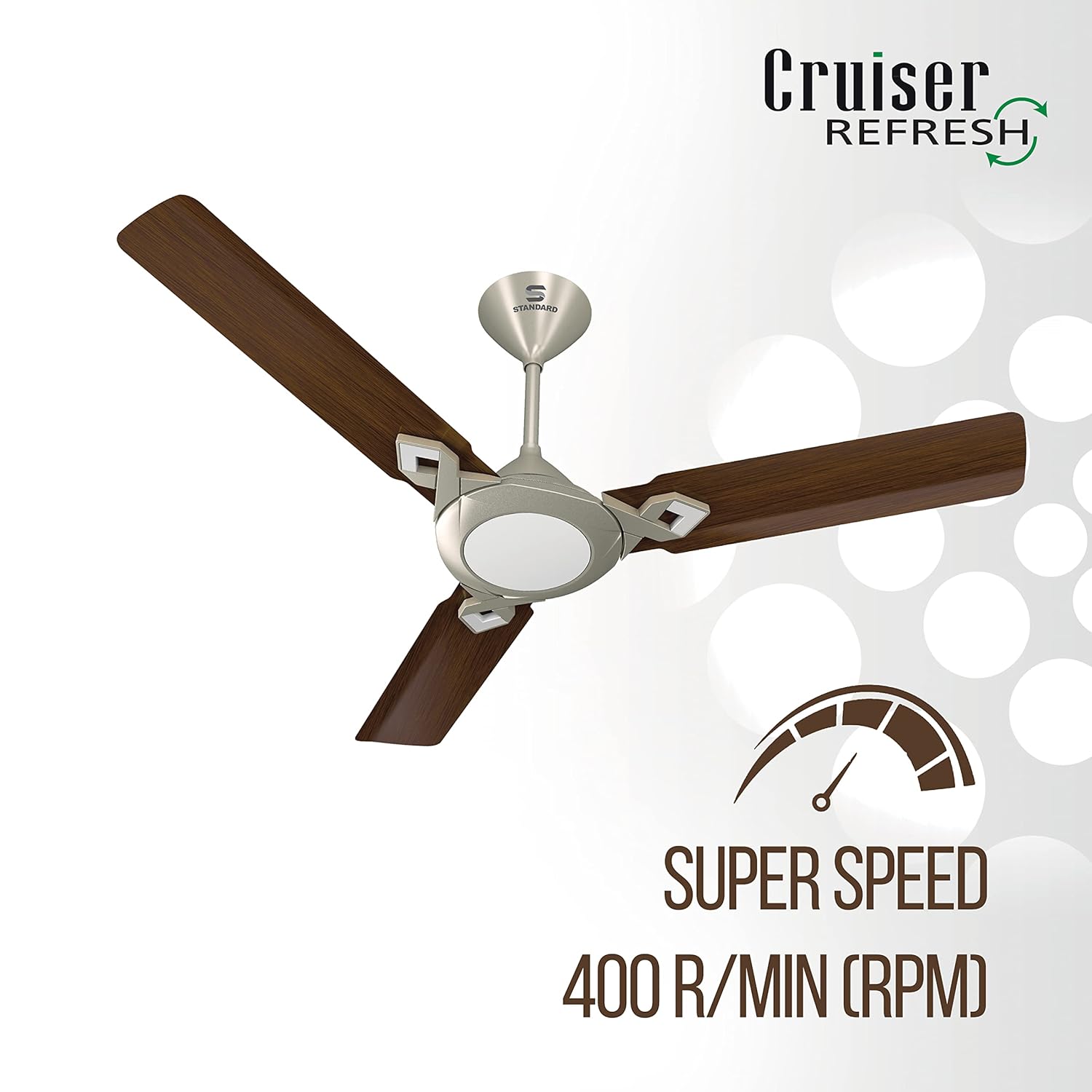 Standard Cruiser Refresh 1200mm Ceiling Fan (American Wenge)