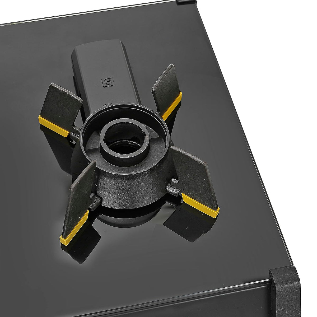 Faber Liftable Burners Freestanding Cooktop | Genius 753 Bk | 75Cm Width | Brass Burners | Manual Ignition | Abs Knobs |