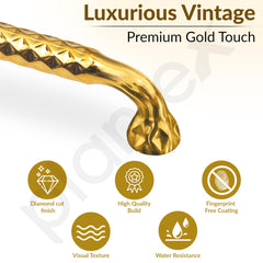 Plantex Cabinet Handle/288mm Handle for Cabinet/Door Pull-Push Handle for Home/Office - Pack of 1 (Gold) (Model APS-DTC-3710)-2