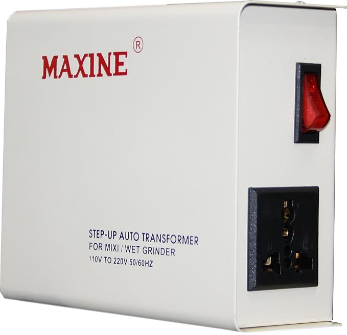 MAXINE Step-up 110v to 220v to Use Indian Product in America