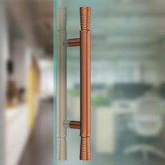 Plantex Main Door Handle/14 Inch Door Handle for Main Door/Pull-Push Handle for Home/Office/Hotel - Pack of 1 (PVD Rose Gold) - 3 Years Warranty-5