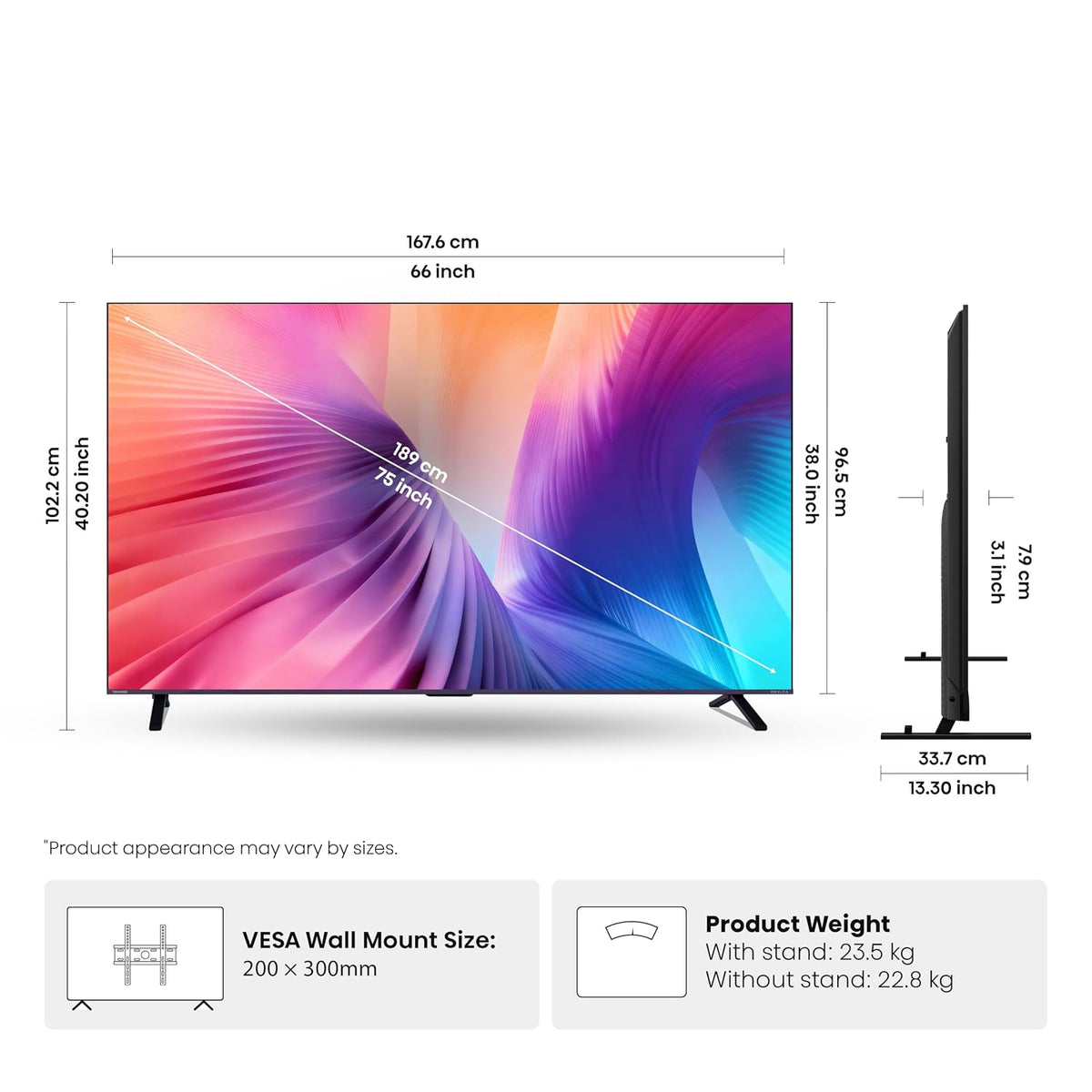 Toshiba 75 Inch 75Z570SP-2