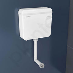 Plantex Flush Tank for Toilet with 8 Ltr Water Capacity/Flushing Cistern for Bathroom/Polypropylene Toilet Flush Tank - Pack of 1 (White)-6