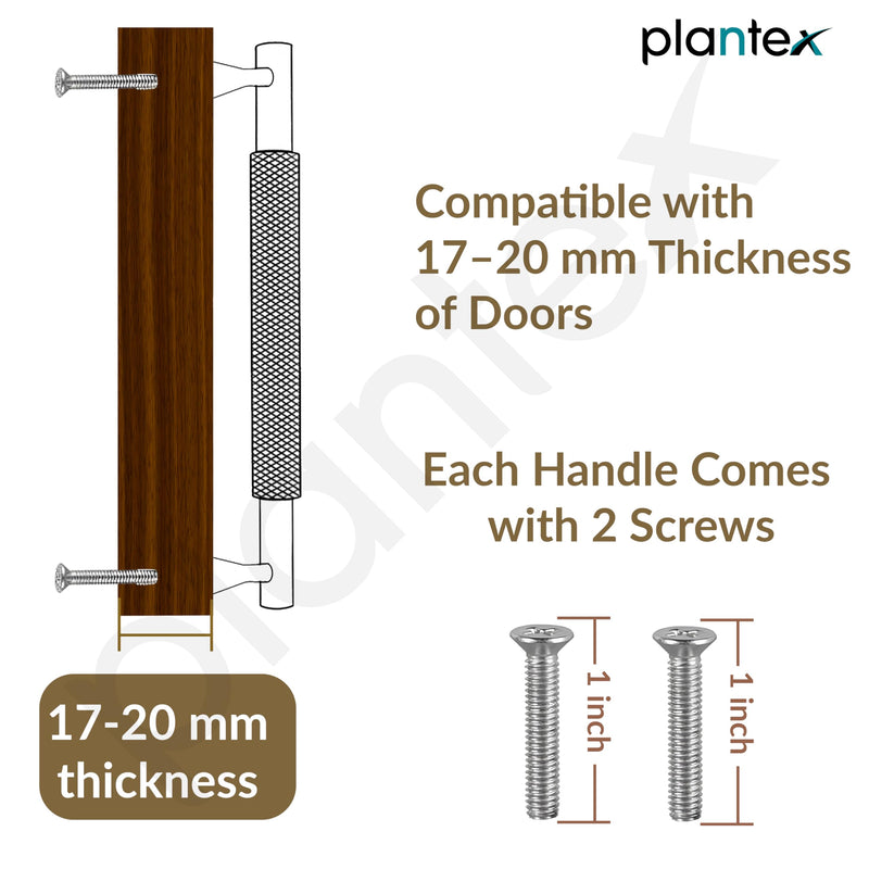 Plantex Cabinet Handle/Kitchen Cabinet Door Handle/Wardrobe/224 mm Cupboard Handle/Door Pull-Push Handle for Home/Office - Pack of 2 (Brass Antique) (Model APS-DTC-3910)-5
