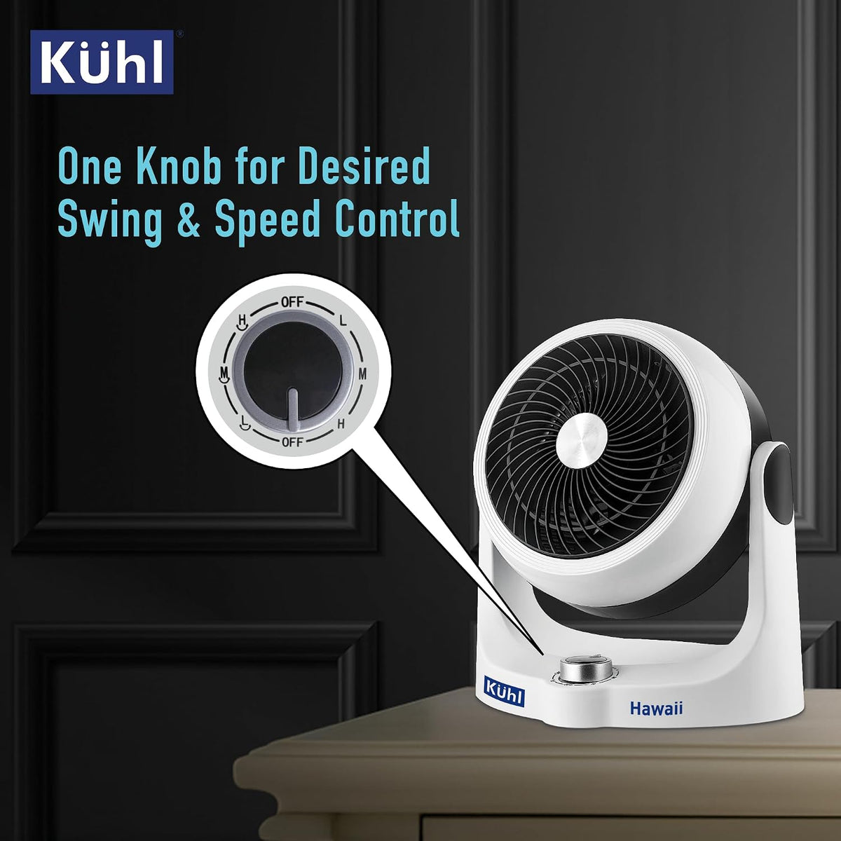 KUHL Hawaii Desktop Fan 165MM-4