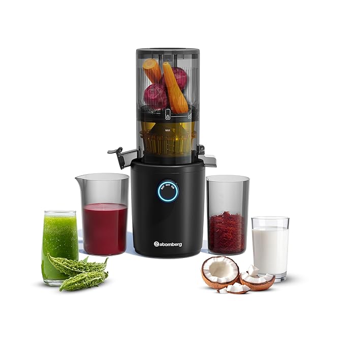 Atomberg Althea Cold Press Juicer in Midnight Black