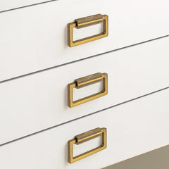 Plantex Rajwadi Drawer Kadi/Drawer Handle/Pull-Push Kadi for Home/Office Cabinet - Pack of 3 (SH-344, Gold)-2