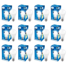 Philips Base E27 9-Watt LED Bulb (Pack of 12, Cool Day Light) (Cool Day Light)