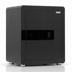 Plantex Safe Locker for Home/55 litre Safety Locker Box with Biometric Fingerprint, Touchscreen & Emergency Key/Tijori with External Power Backup - (Black)-1